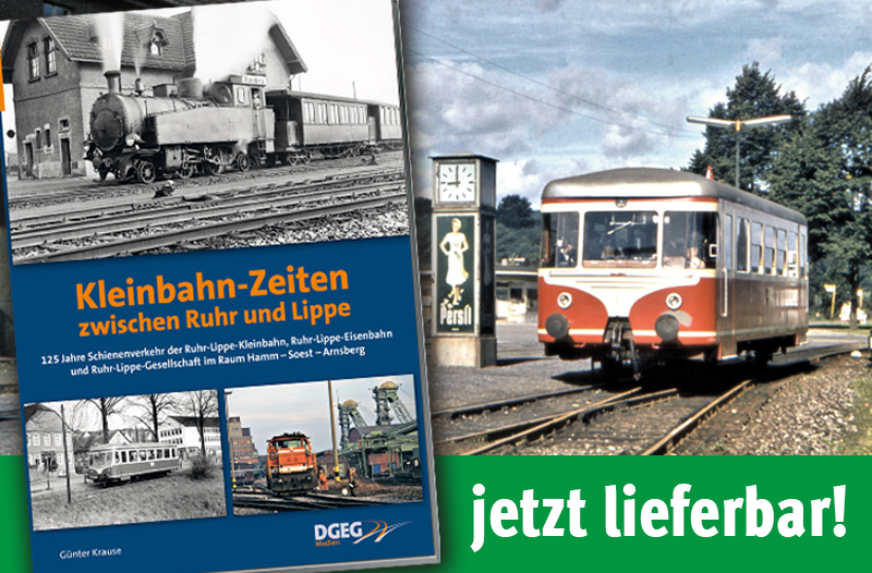 »Kleinbahn-Zeiten zwischen Ruhr und Lippe« – jetzt lieferbar!