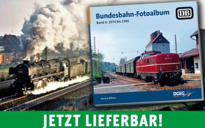 »Bundesbahn-Fotoalbum, Band 4: 1974 bis 1985« jetzt lieferbar