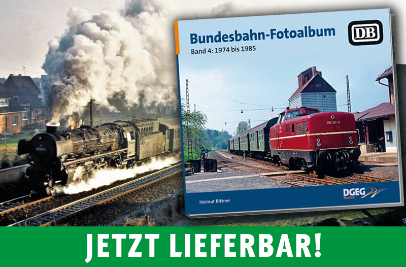 »Bundesbahn-Fotoalbum, Band 4: 1974 bis 1985« jetzt lieferbar