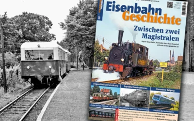 »Eisenbahn Geschichte« 129 ab 28. März erhältlich